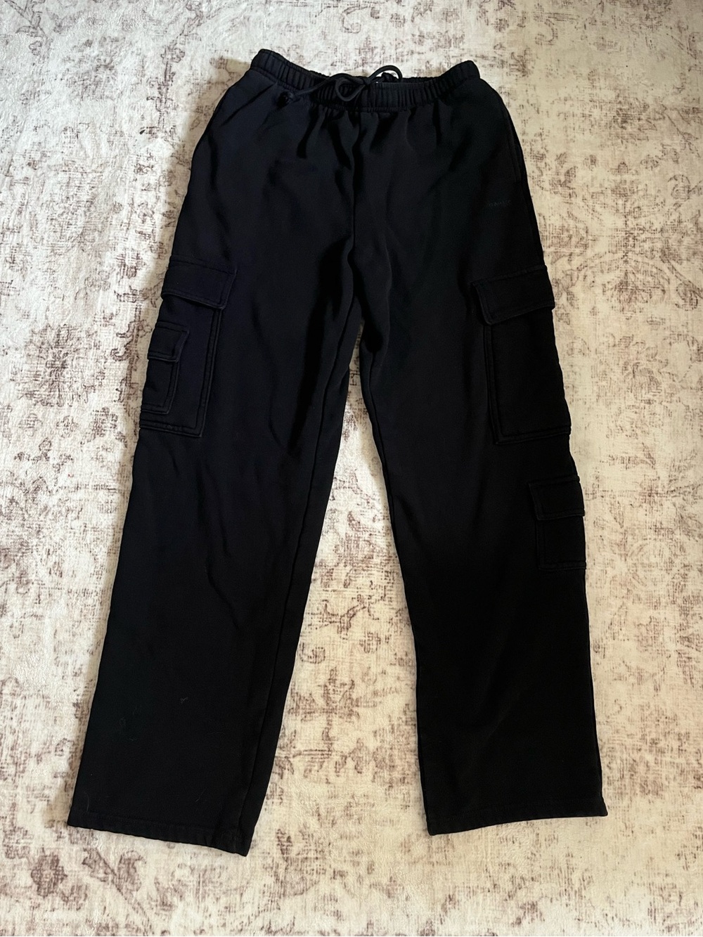 🖤✨Garage Black Wide Leg Cargo Pants – Size Small
